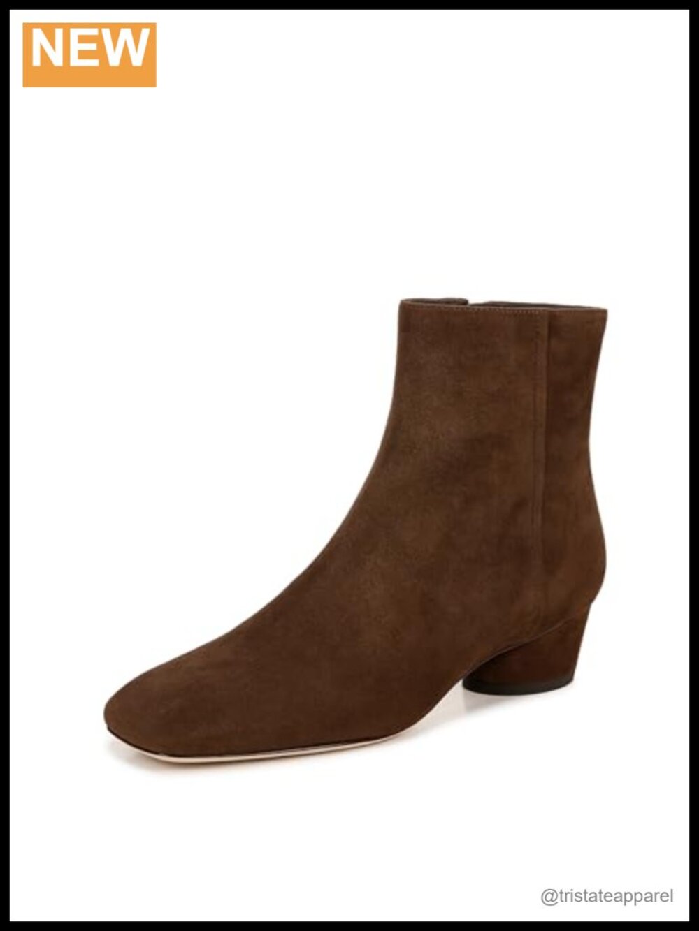 Vince Women's Rockville Ankle Bootie Suede Leather Booties